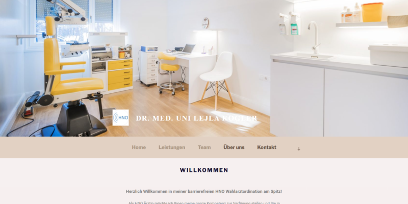 Dr. Lejla Kogler - HNO Wahlarztordi